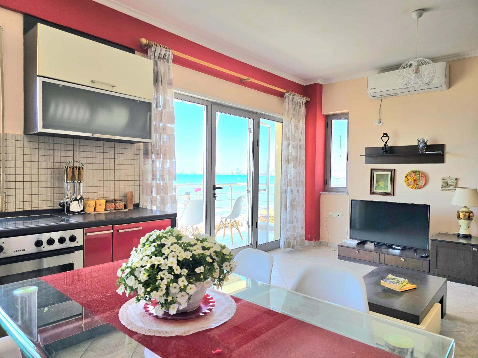 Sea View Apartments In Dıraç Dış mekan fotoğraf