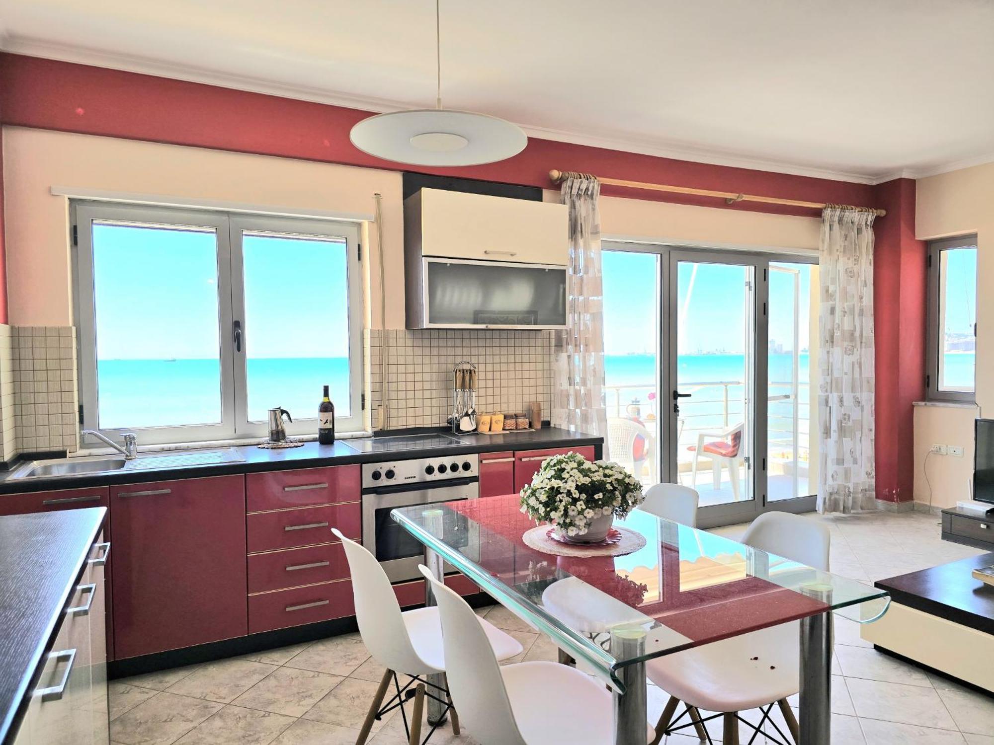 Sea View Apartments In Dıraç Dış mekan fotoğraf